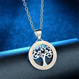 Nouveau collier creux arbre de vie