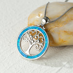 Nouveau collier creux arbre de vie