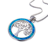 Nouveau collier creux arbre de vie