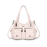 Nouveau sac messager en PU de grande capacité