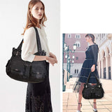 Nouveau sac messager en PU de grande capacité