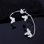 Boucles d'Oreilles Grimpeur Papillon à la Mode à l'Intérieur