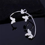 Boucles d'Oreilles Grimpeur Papillon à la Mode à l'Intérieur