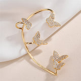 Boucles d'Oreilles Grimpeur Papillon à la Mode à l'Intérieur