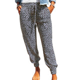 Pantalon Baggy Décontracté pour Dames avec Poches