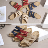 Pantoufles respirantes d'été pour femmes