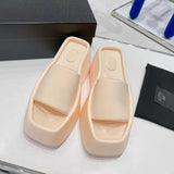 Sandales de luxe à bout carré