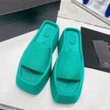 Sandales de luxe à bout carré