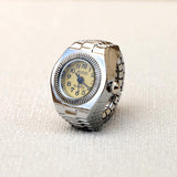 Montre à anneau rétro