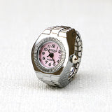 Montre à anneau rétro