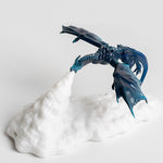 Lampe cracheuse de feu dragon