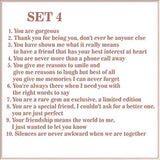 Cadeau d'amitié "Les raisons pour lesquelles tu es mon ami"