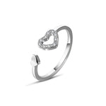 Anneau d'amour simple