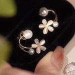 Boucles D'oreilles Tige Fleur Douce