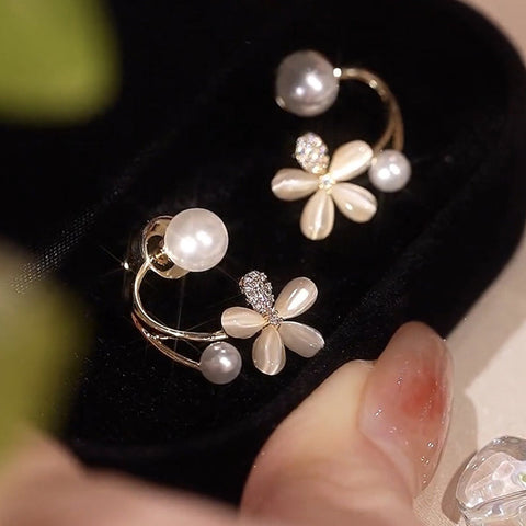 Boucles D'oreilles Tige Fleur Douce