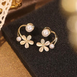 Boucles D'oreilles Tige Fleur Douce