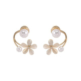 Boucles D'oreilles Tige Fleur Douce