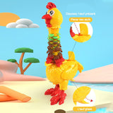 Jouet de Poulet Amusant à Faire des Plumes avec Pâte à Modeler