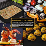 Tapis De Barbecue Avec Boîte De Coupe
