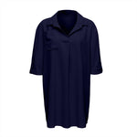 Chemise de protection solaire de plage à col en V