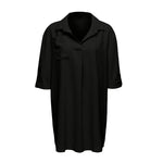 Chemise de protection solaire de plage à col en V
