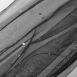 Robe à paillettes Net Yarn V -neck