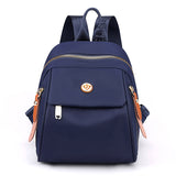 Mini sac à dos de couleur unie