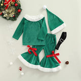 Ensemble de Cloches de Vacances Sur le Thème de Noël de Santa Baby