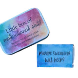 Cadeau de cartes de motivation drôle