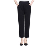 Pantalon Court Taille Haute
