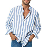 Chemise Décontractée Á Rayures