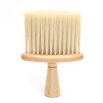 Brosse à poussière de voiture en bois