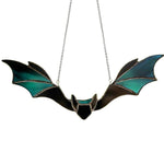 Tentures De Vitraux De Chauve-souris D'Halloween