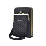 Mini sac à bandoulière simple avec double fermeture à glissière