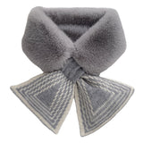 Jolie écharpe chaude en peluche