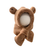 Bonnet avec écharpe intégré pour bébé
