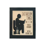 Minuterie de salle de bain - Cadeau amusant🚽