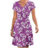 Robe vintage à fleurs