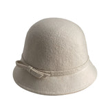 Chapeau de pêcheur en tweed de laine