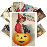 Carte Postale Halloween Vintage (24 pièces)