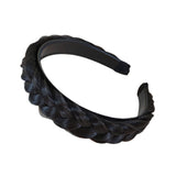 Bandeau de perruque tressé antidérapant