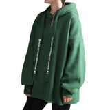 Sweat-shirt à Capuche avec Lettres