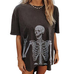 T-shirt Ample Á Imprimé