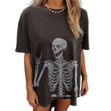 T-shirt Ample Á Imprimé