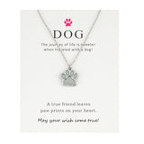 Collier de patte de chien