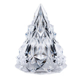 Mini Veilleuse de Sapin de Noël en Cristal à DEL