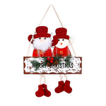 Décoration de Noël Porte Suspendue