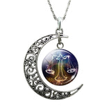 Zodiac Moon Necklace
