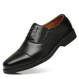 Chaussures business en cuir pour homme