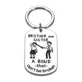 Porte-clés Frère et Sœur Bond